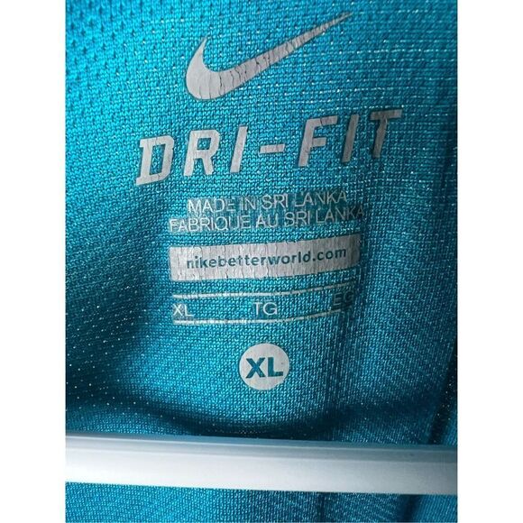 Nike Dri-Fit Pro Women's Athletic 1/4 Zip Jacket Long Sleeve Blue Size‎ XL - Picture 2 of 4